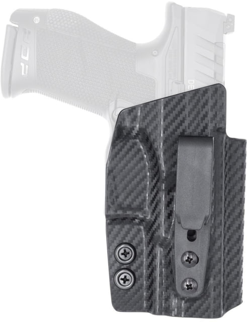 Rounded Tuckable IWB KYDEX Holster VP9SK Right Hand Carbon Fiber - Rounded