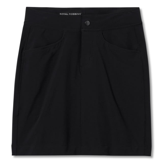 Royal Robbins Alpine Mtn Pro Skort - Womens Jet Black 4 Black-4