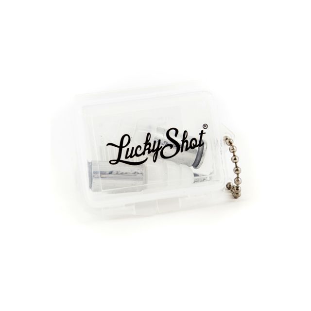 2 Monkey Trading 9mm Bullet Style Ear Plugs Silver - 2 Monkey Trading
