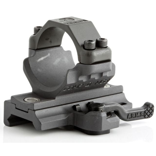 A.R.M.S. Inc. Aimpoint Comp RG Throw Lever Mount Black - A.R.M.S., Inc.
