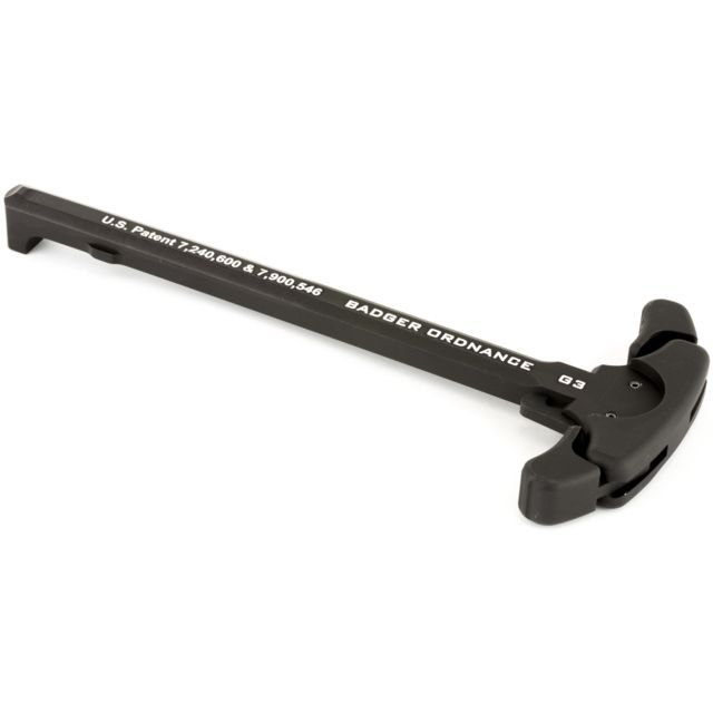 Badger Ordnance 5.56MM Ambidextrous Generation 3 Charging Handle Black - Badger Ordnance