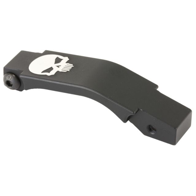 Bastion 5.56/223 AR Threaded Trigger Guard w/ Skull Black and White - Bastion