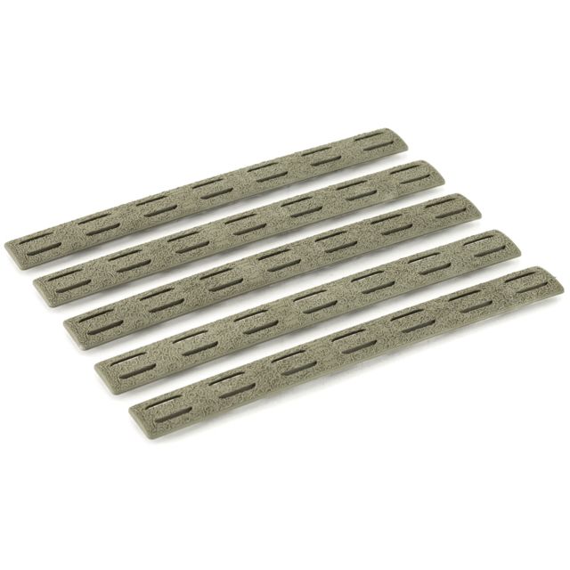 Bravo Company Mfg KeyMod Rail 5.5 Inch Panel Kit Pack of 5 Foliage Green 5.5 Inch - Bravo Company Mfg