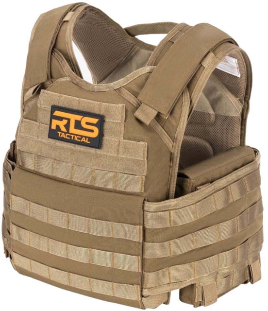RTS Tactical 10X12 Premium Plate Carrier Coyote XXXL - Rts Tactical