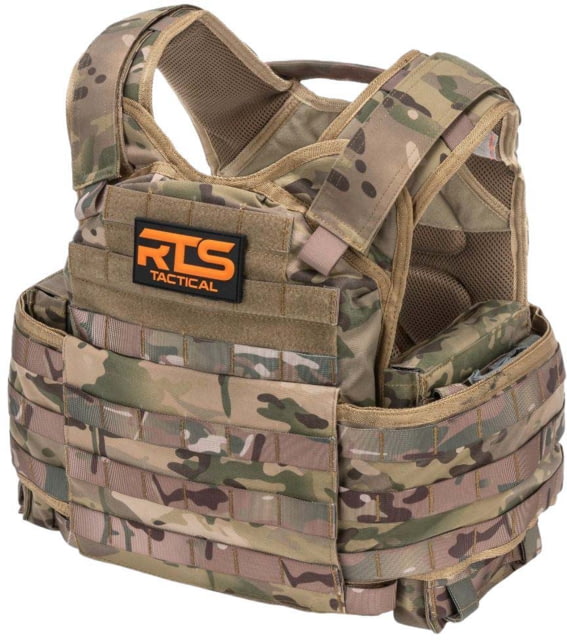 RTS Tactical 10X12 Premium Plate Carrier Multicam One Size - Rts Tactical