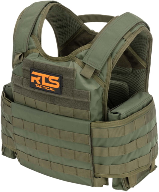RTS Tactical 11X14 Premium Plate Carrier OD Green One Size - Rts Tactical