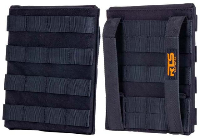 RTS Tactical Premium Side Plate Pouches Black Steel Plate 1/2" - Rts Tactical