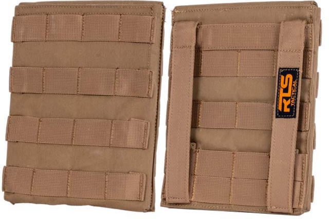 RTS Tactical Premium Side Plate Pouches Coyote Ceramic Plate 1.1" - Rts Tactical