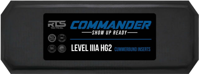 RTS Tactical Commander Level IIIA HG2 Ballistic Panel 4X20 - Rts Tactical