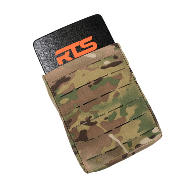 RTS Tactical Laser Cut Steel Side Plate Pouch Set Multicam 6x8ft