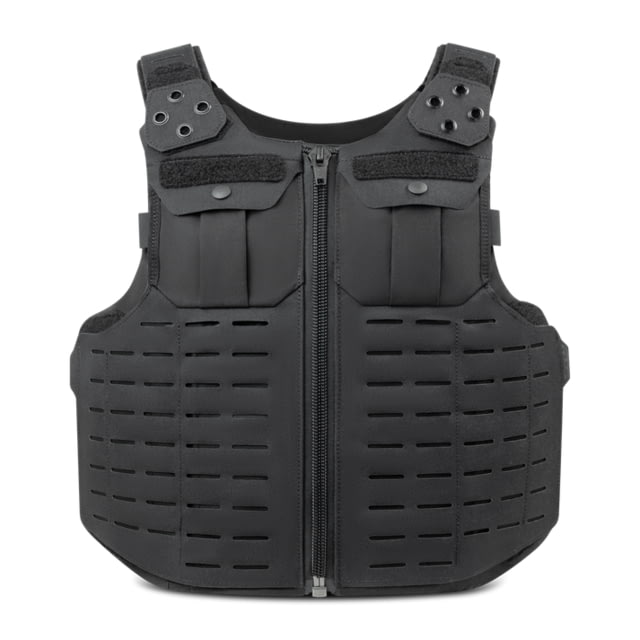 RTS Tactical Uniform Vest Carrier Black Extra Large