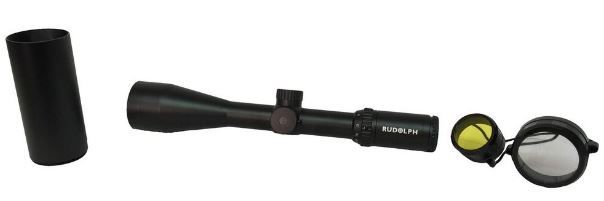 Rudolph Optics Varmint Hunter VH 6-24x50 Rifle Scope 30mm tube with T5 Reticle Black Medium - Rudolph Optics
