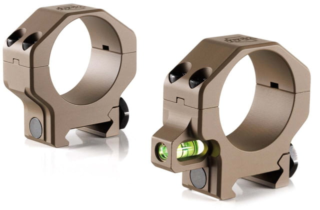 Ruff's Precision Manufacturing 35mm Riflescope Rings w/Co-Linear Bubble Level