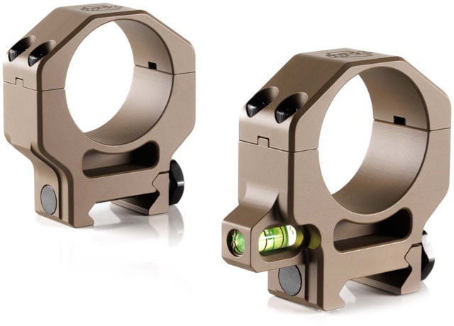 Ruff's Precision Manufacturing 30mm Riflescope Rings w/Co-Linear Bubble Level
