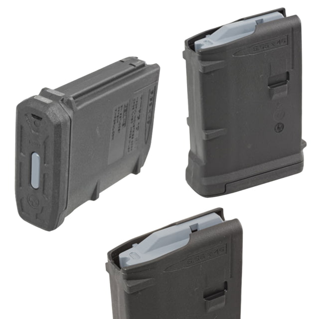 er 223 Rem/ 5.56x45mm NATO Ruger American/AR-556/AR-556 Detachable Magazine Black 10 Round Ammo