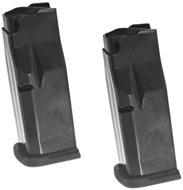 er .380 ACP Ruger LCP Max Magazine 10 Round Blued Steel 2 Per Pack Ammo