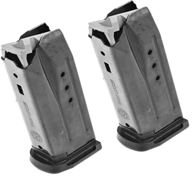 D Ruger Security-9 Compact 9mm Luger 10 Round Steel 2-Pack 10RD Ammo