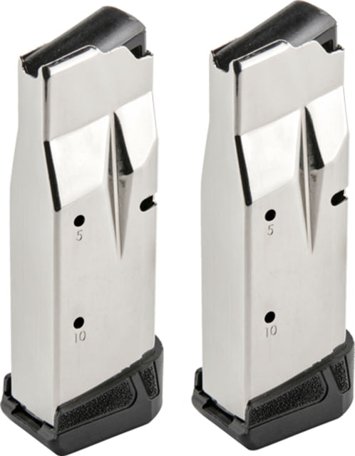 er Max-9 Value Pack 9mm Luger Pistol Magazine 2 Pack 12 Round E-Nickel Steel 12RD Ammo