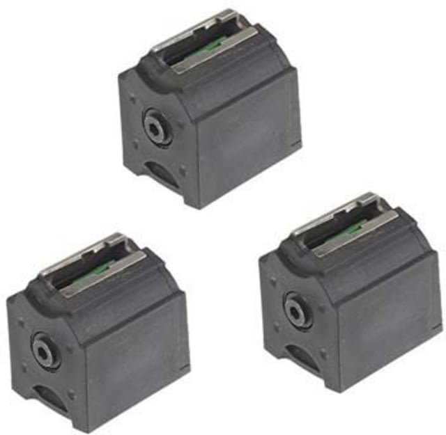 er 10/22 .22LR Magazine Left Hand 10 Round Black 3pack Ammo