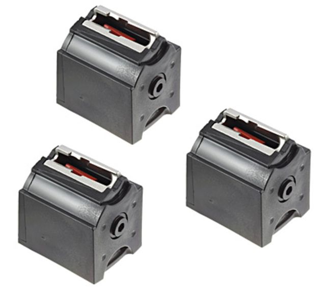 EDEMO Ruger BX-1 10/22/SR/American Rimfire/77/Charger Rifle Magazine 3 Pack 10 Round Black Plastic 0RD EDEMO1 - Ruger
