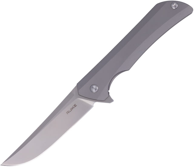 RUIKE M121 Framelock Folding Knife 3.63" bead blast finish S35VN stainless blade Satin finish titanium handle