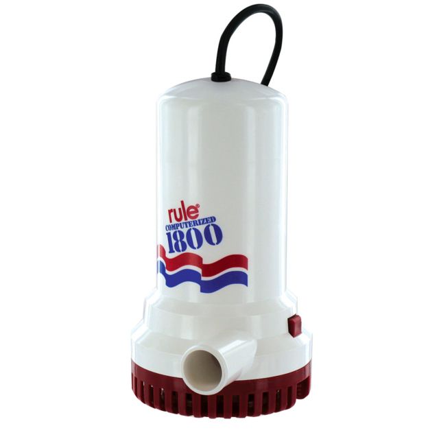 Rule Sump/Utility Pump w/24' Cord 1800
