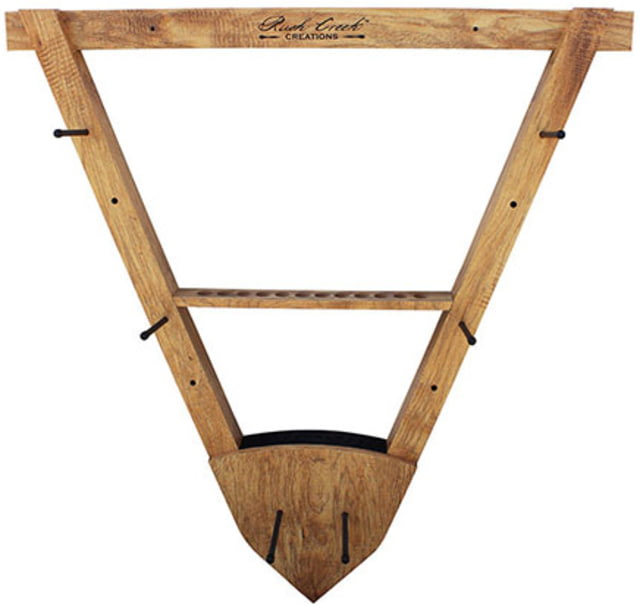 Rush Creek Creations 3 in 1 12 Arrow Bow Rack American Cherry