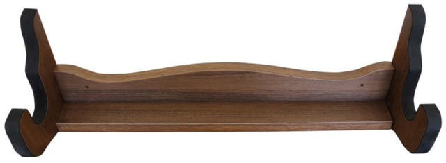 Rush Creek Creations Single Gun Wall Rack Dark Walnut