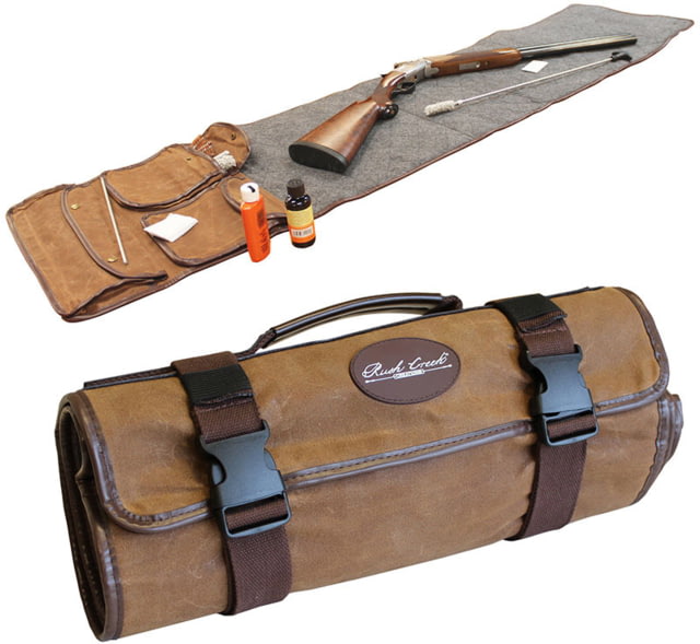 Rush Creek Creations Weather Resistant Portable Gun Cleaning Mat Brown