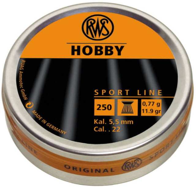 RWS Hobby Sport Line .22 Pellets - Rws