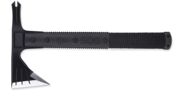 SOG Specialty Knives & Tools Survival Tomahawk 3in 2Cr Blade Black Glass-Reinforced Nylon Handle Black