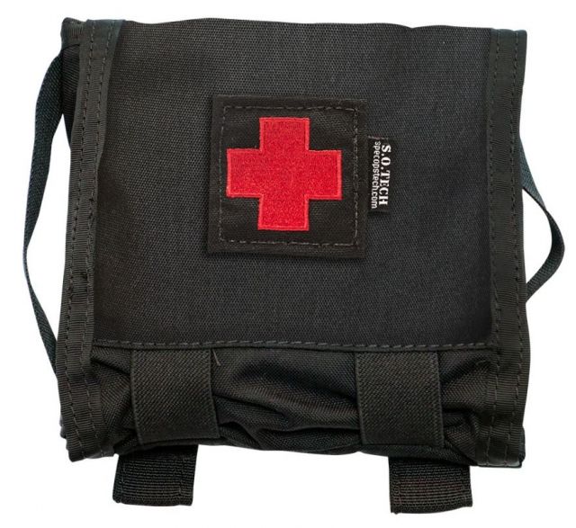 S.O.Tech Viper Flat IFAK Mini Pouch Black - S.O.Tech