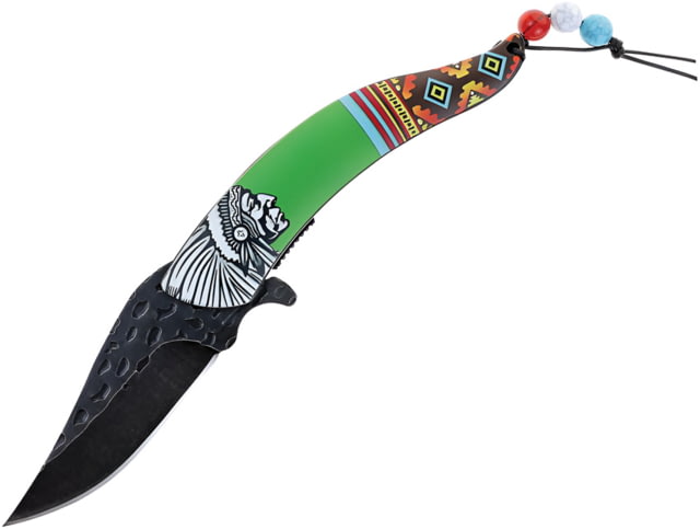 S-TEC Chief Linerlock A/O Green S - S-Tec
