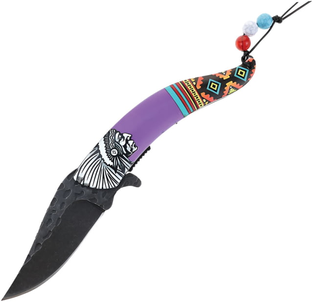 S-TEC Chief Linerlock A/O Purple S - S-Tec