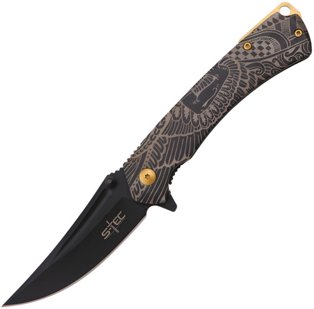 S-TEC Framelock A/O Black S