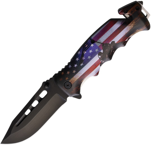 S-TEC Linerlock A/O American Flag - S-Tec