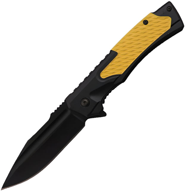 S-TEC Linerlock A/O Blk/Yellow S - S-Tec