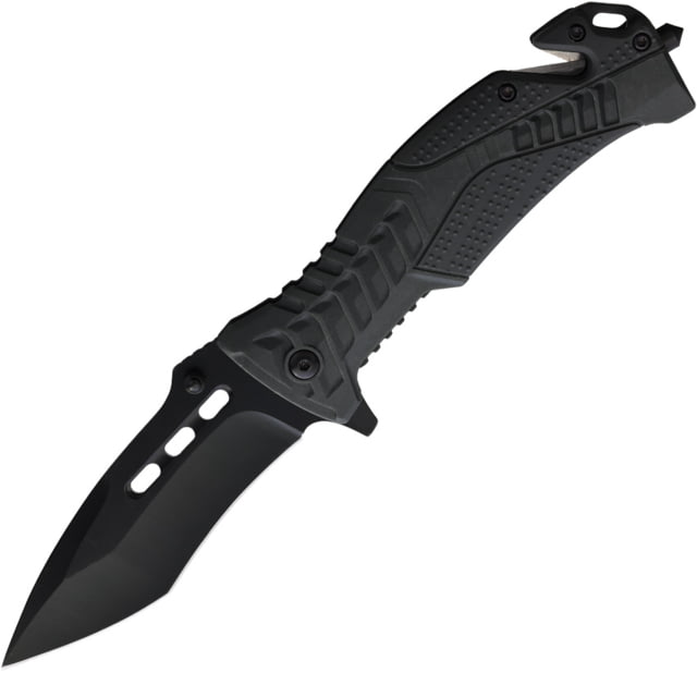 S-TEC Rescue Linerlock A/O Black S - S-Tec