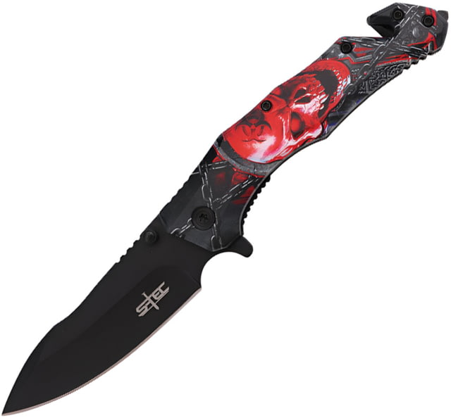 S-TEC Rescue Linerlock A/O Red S - S-Tec