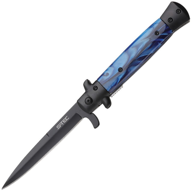 S-TEC Stiletto Linerlock A/O Blk/Blu S - S-Tec