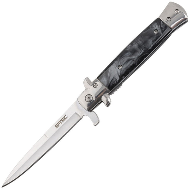 S-TEC Stiletto Linerlock A/O Blk Mar S - S-Tec