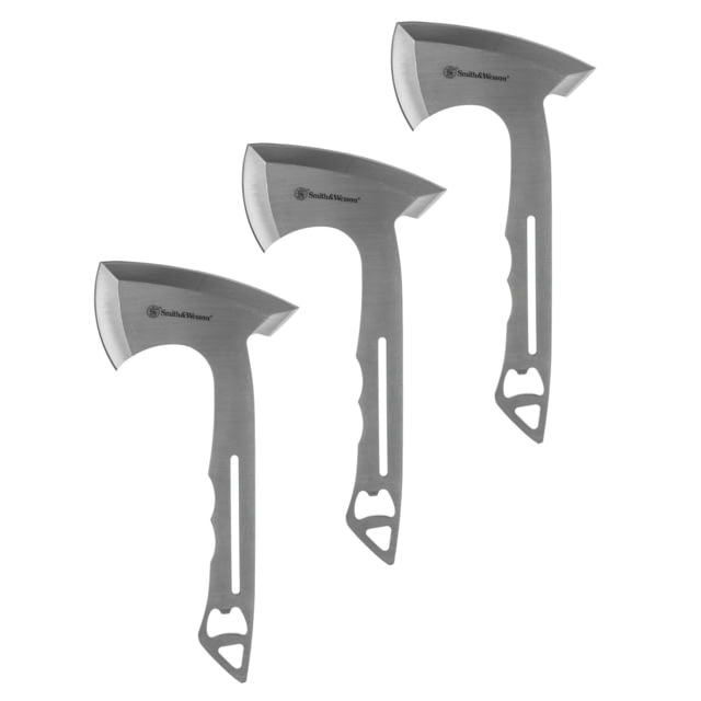 Smith & Wesson Bullseye Pro Throwing Axe 4in 1065 Steel Blade Black Polymer Handle