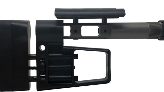 S2Delta Mg Lite BTS Buttstock Black w/ Cerakoat Gun Metal Gray One Size - S2Delta