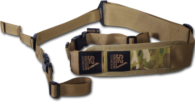 S2Delta Padded Pig Tail Rifle Sling Tan - S2Delta