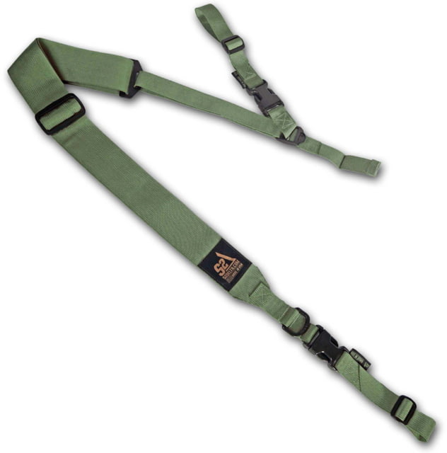 S2Delta Pig Tail Rifle Sling Fast Adjustment Green - S2Delta