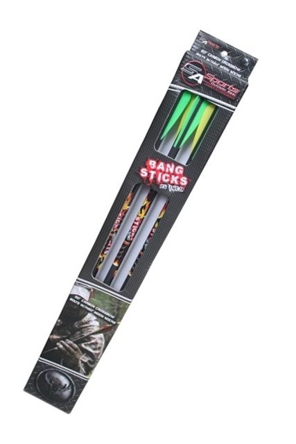 SA Sports Outdoor Gear Bang Sticks Carbon Bolts Pack - 36 Carbon 20in - Sa Sports Outdoor Gear