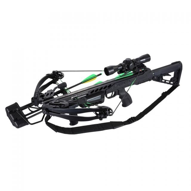 SA Sports Outdoor Gear Empire Aggressor 390 Crossbow Pkg. Black - Sa Sports Outdoor Gear
