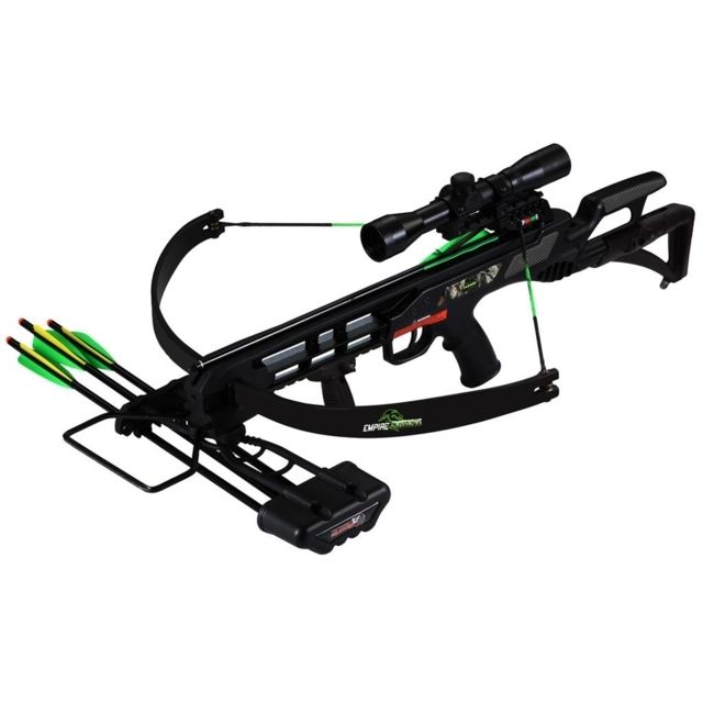 SA Sports Outdoor Gear Empire Terminator Recon Crossbow Pkg. Black - Sa Sports Outdoor Gear