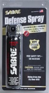 Sabre 4.36 oz flip-top magnum 120 BLACK - Sabre