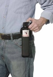 Sabre Large Holster for 9.2 oz Frontiersman Black 454-NH - Sabre